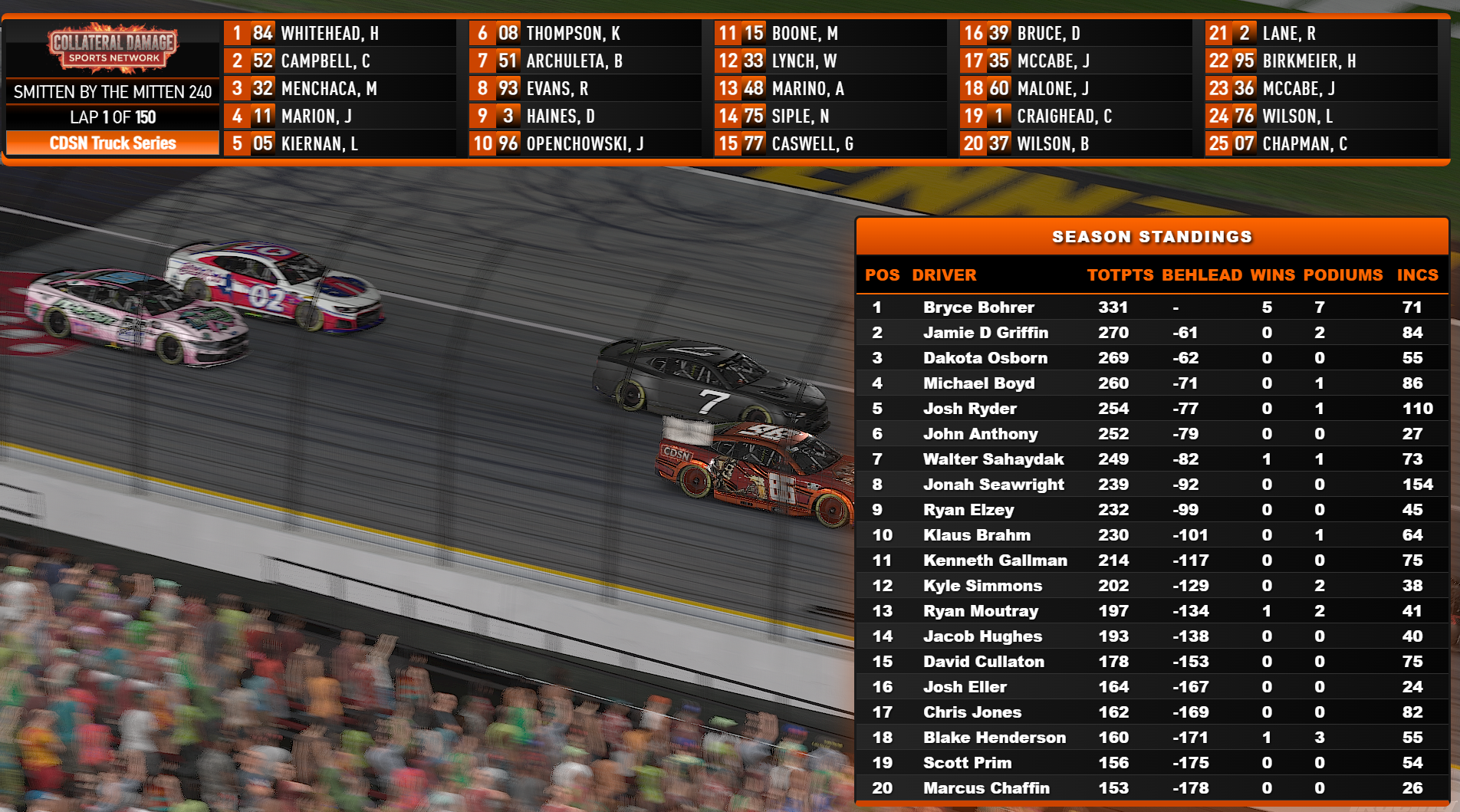 Stats & Standings screenshot